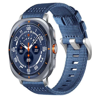 xDfind Two-section Nylon Watch Band, For Samsung Galaxy Watch Ultra / Ultra 2025, For Samsung Galaxy Watch8 / 8 Classic, For Samsung Galaxy Watch 7 / 6 / 5 / FE