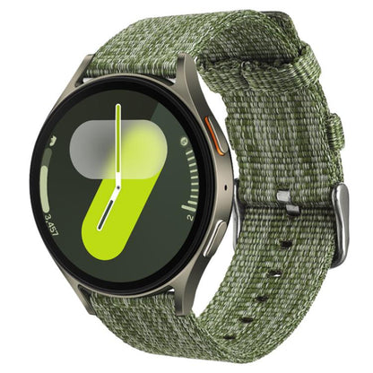 xDfind Nylon Canvas Watch Band, For Samsung Galaxy Watch Ultra / Ultra 2025, For Samsung Galaxy Watch8 / 8 Classic, For Samsung Galaxy Watch 7 / 6 / 5 / FE, For Samsung Galaxy Fit3