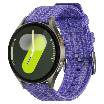 xDfind Nylon Canvas Watch Band, For Samsung Galaxy Watch Ultra / Ultra 2025, For Samsung Galaxy Watch8 / 8 Classic, For Samsung Galaxy Watch 7 / 6 / 5 / FE, For Samsung Galaxy Fit3