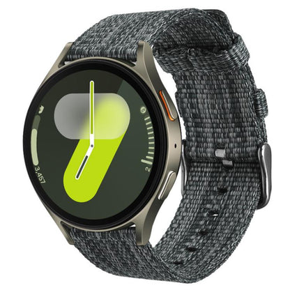 xDfind Nylon Canvas Watch Band, For Samsung Galaxy Watch Ultra / Ultra 2025, For Samsung Galaxy Watch8 / 8 Classic, For Samsung Galaxy Watch 7 / 6 / 5 / FE, For Samsung Galaxy Fit3