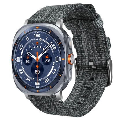 xDfind Nylon Canvas Watch Band, For Samsung Galaxy Watch Ultra / Ultra 2025, For Samsung Galaxy Watch8 / 8 Classic, For Samsung Galaxy Watch 7 / 6 / 5 / FE, For Samsung Galaxy Fit3