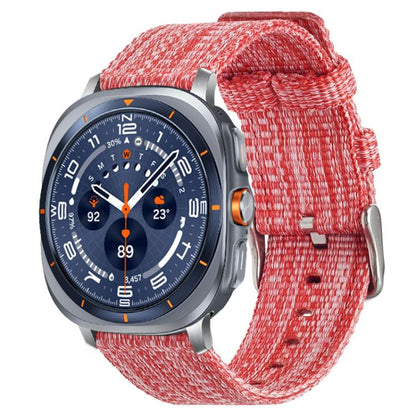 xDfind Nylon Canvas Watch Band, For Samsung Galaxy Watch Ultra / Ultra 2025, For Samsung Galaxy Watch8 / 8 Classic, For Samsung Galaxy Watch 7 / 6 / 5 / FE, For Samsung Galaxy Fit3