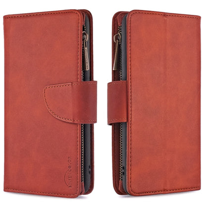 Skin Feel Detachable Magnetic Zipper Horizontal Flip PU Leather Case with Multi-Card Slots & Holder & Wallet & Photo Frame & Lanyard, For Samsung Galaxy Note20 Ultra, For Samsung Galaxy Note20, For iPhone 12 mini, For iPhone 12 / 12 Pro                ...