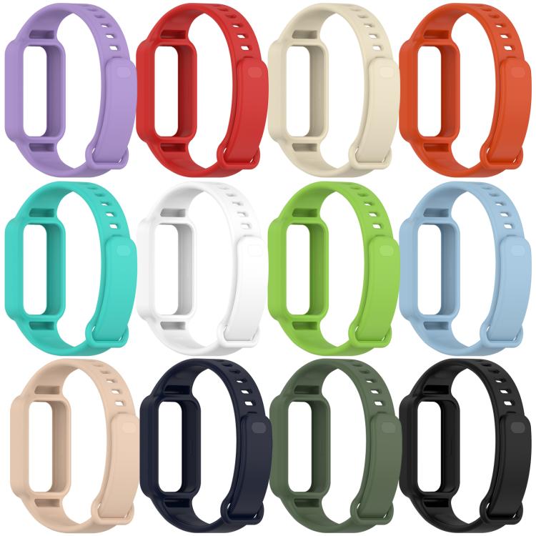 xDfind Solid Color Silicone Watch Band, For Xiaomi Smart Band 9 Active / Redmi Band  3