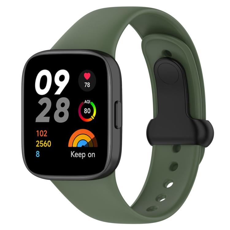 xDfind T-buckle Silicone Watch Band, For Xiaomi Redmi Watch 3