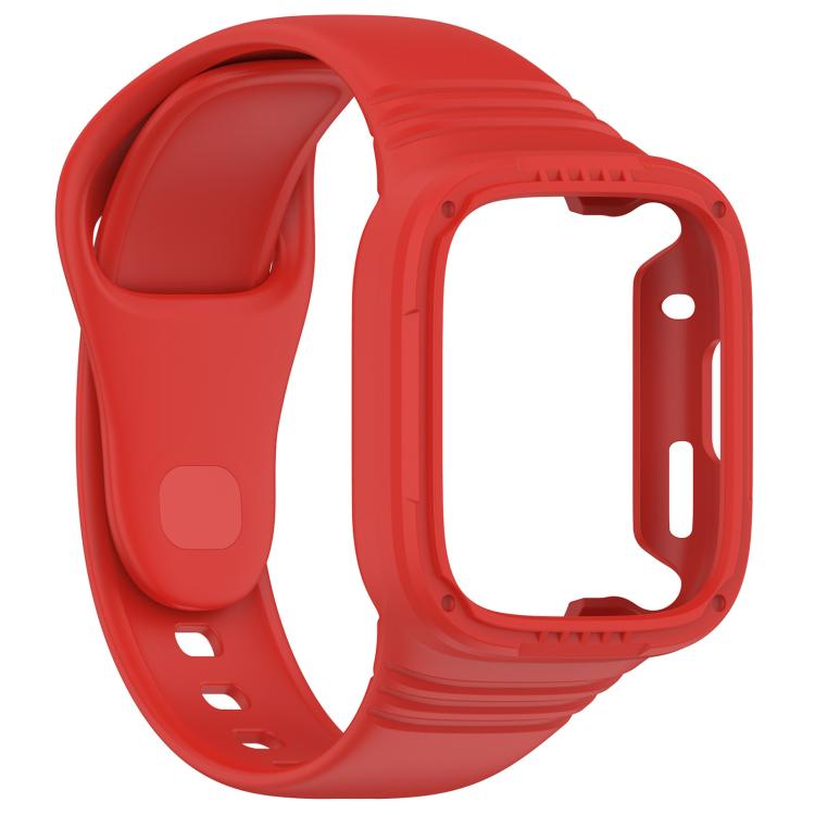 xDfind Solid Color Integrated Silicone Watch Band, For Xiaomi Redmi Watch 3