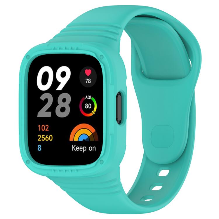 xDfind Solid Color Integrated Silicone Watch Band, For Xiaomi Redmi Watch 3