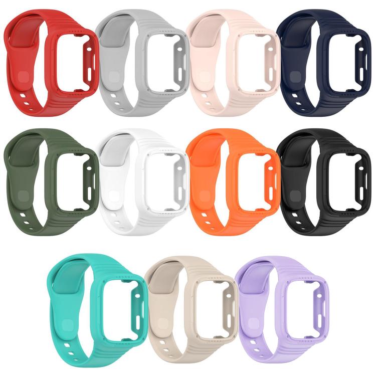 xDfind Solid Color Integrated Silicone Watch Band, For Xiaomi Redmi Watch 3