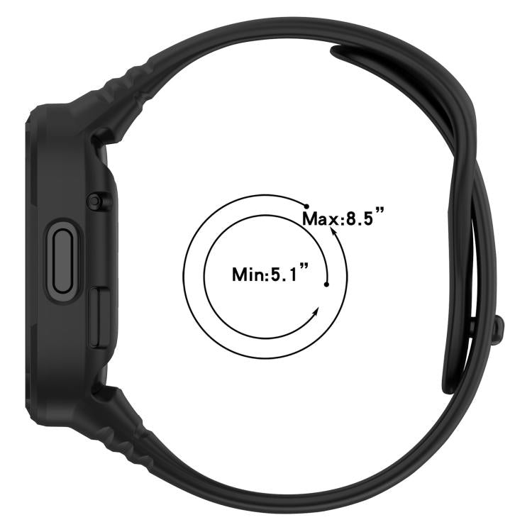 xDfind Solid Color Integrated Silicone Watch Band, For Xiaomi Redmi Watch 3