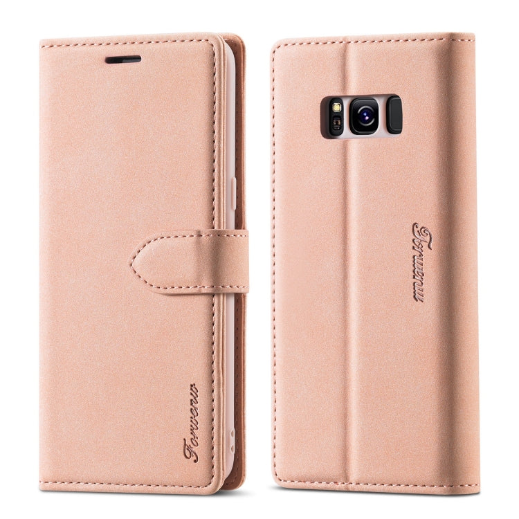 Forwenw F1 Series Matte Strong Magnetism Horizontal Flip Leather Case with Holder & Card Slots & Wallet & Photo Frame, For Samsung Galaxy A21s, For Samsung Galaxy Note 9, For Samsung Galaxy Note 10, For Samsung Galaxy Note 10+, For Samsung Galaxy Note2...
