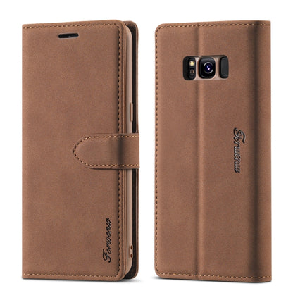 Forwenw F1 Series Matte Strong Magnetism Horizontal Flip Leather Case with Holder & Card Slots & Wallet & Photo Frame, For Samsung Galaxy A21s, For Samsung Galaxy Note 9, For Samsung Galaxy Note 10, For Samsung Galaxy Note 10+, For Samsung Galaxy Note2...