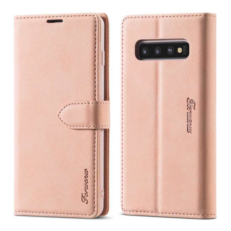 Forwenw F1 Series Matte Strong Magnetism Horizontal Flip Leather Case with Holder & Card Slots & Wallet & Photo Frame, For Samsung Galaxy A21s, For Samsung Galaxy Note 9, For Samsung Galaxy Note 10, For Samsung Galaxy Note 10+, For Samsung Galaxy Note2...