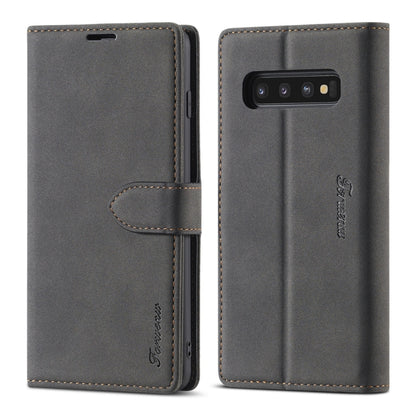 Forwenw F1 Series Matte Strong Magnetism Horizontal Flip Leather Case with Holder & Card Slots & Wallet & Photo Frame, For Samsung Galaxy A21s, For Samsung Galaxy Note 9, For Samsung Galaxy Note 10, For Samsung Galaxy Note 10+, For Samsung Galaxy Note2...