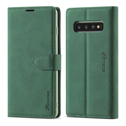 Forwenw F1 Series Matte Strong Magnetism Horizontal Flip Leather Case with Holder & Card Slots & Wallet & Photo Frame, For Samsung Galaxy A21s, For Samsung Galaxy Note 9, For Samsung Galaxy Note 10, For Samsung Galaxy Note 10+, For Samsung Galaxy Note2...