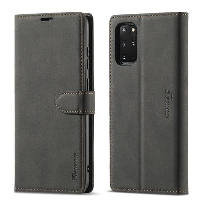 Forwenw F1 Series Matte Strong Magnetism Horizontal Flip Leather Case with Holder & Card Slots & Wallet & Photo Frame, For Samsung Galaxy S20, For Samsung Galaxy S20+