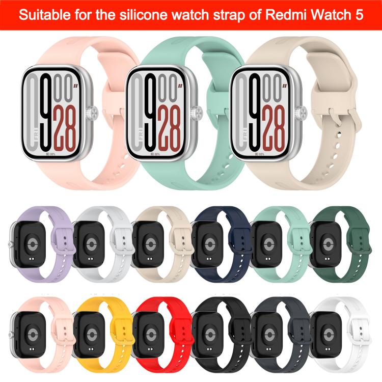 xDfind Solid Color Quick Release Silicone Watch Band, For Xiaomi Band 10 Pro / 9 Pro / Redmi Watch 6