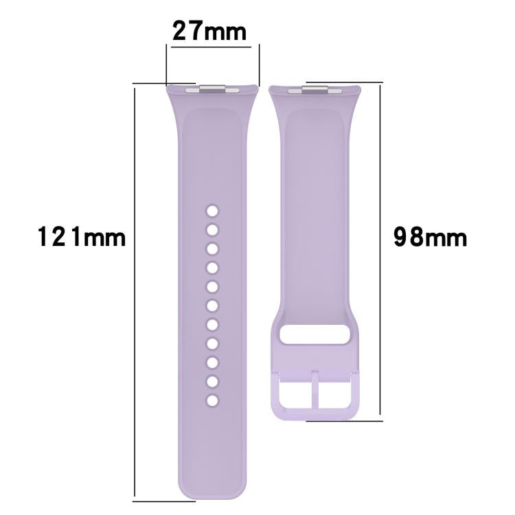 xDfind Solid Color Quick Release Silicone Watch Band, For Xiaomi Band 10 Pro / 9 Pro / Redmi Watch 6