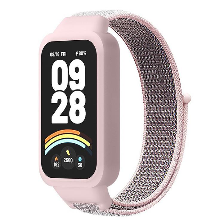 xDfind Plastic Cover Integrated Nylon Loop Watch Band, For Xiaomi Smart Band 9 Active / Redmi Band 3