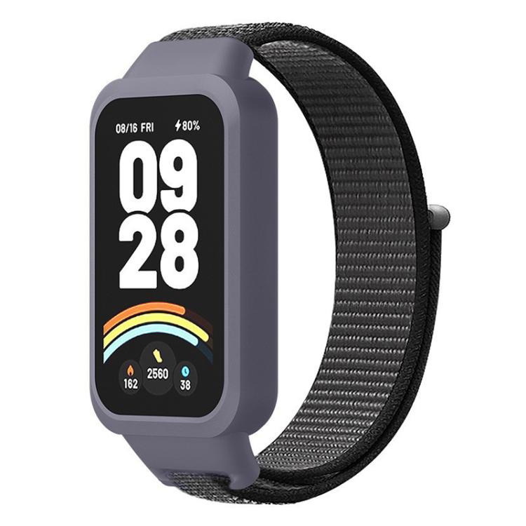 xDfind Plastic Cover Integrated Nylon Loop Watch Band, For Xiaomi Smart Band 9 Active / Redmi Band 3