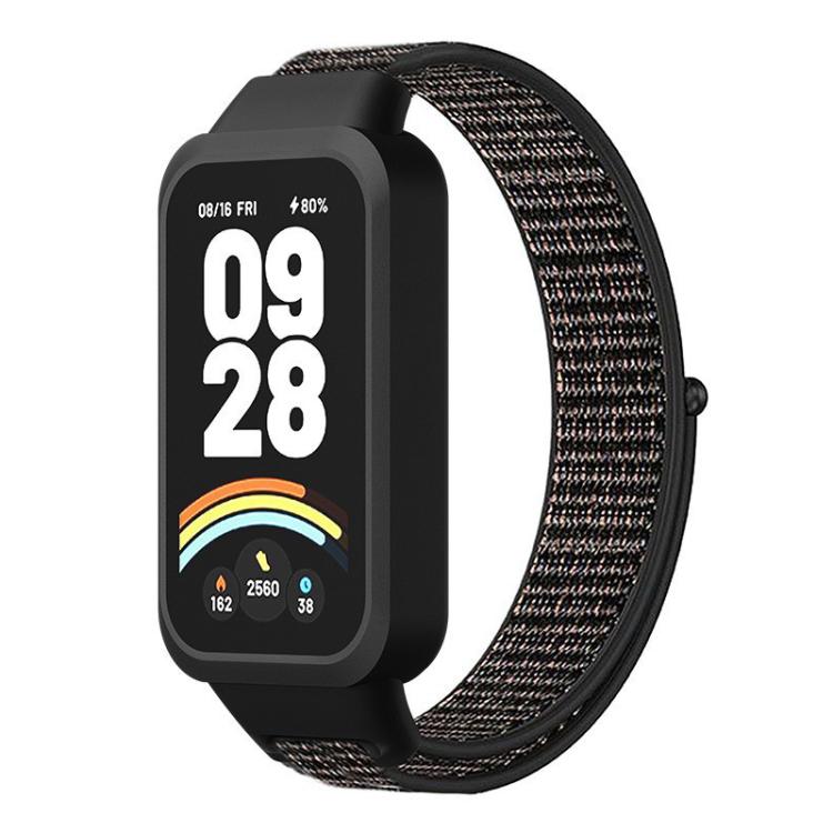 xDfind Plastic Cover Integrated Nylon Loop Watch Band, For Xiaomi Smart Band 9 Active / Redmi Band 3