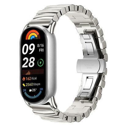 xDfind Irregular Metal Watch Band, For Xiaomi Smart Band 10 / 9 / 8