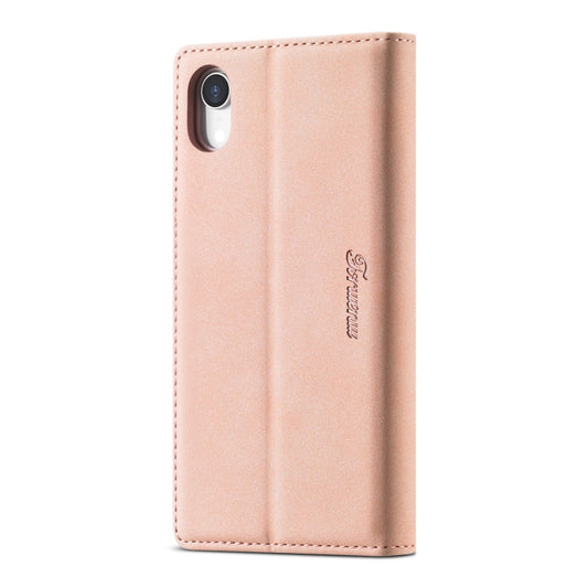 Forwenw F1 Series Matte Strong Magnetism Horizontal Flip Leather Case with Holder & Card Slots & Wallet & Photo Frame, For iPhone XR