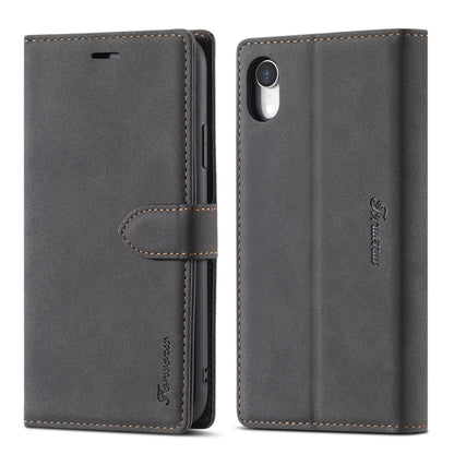 Forwenw F1 Series Matte Strong Magnetism Horizontal Flip Leather Case with Holder & Card Slots & Wallet & Photo Frame, For iPhone XR