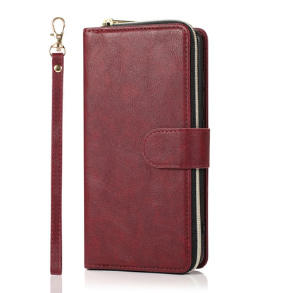Zipper Wallet Bag Horizontal Flip PU Leather Case with Holder & 9 Card Slots & Wallet & Lanyard & Photo Frame, For Samsung Galaxy A51, For Samsung Galaxy A51 5G, For Samsung Galaxy A70, For Samsung Galaxy A71, For Samsung Galaxy A71 5G                 ...