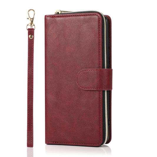 Zipper Wallet Bag Horizontal Flip PU Leather Case with Holder & 9 Card Slots & Wallet & Lanyard & Photo Frame, For Samsung Galaxy A51, For Samsung Galaxy A51 5G, For Samsung Galaxy A70, For Samsung Galaxy A71, For Samsung Galaxy A71 5G                 ...