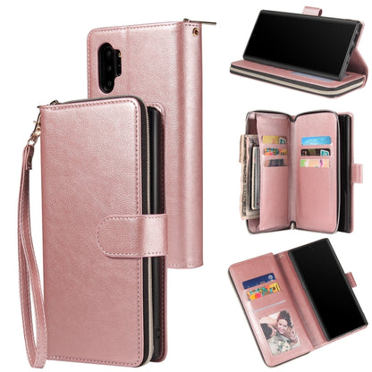 Zipper Wallet Bag Horizontal Flip PU Leather Case with Holder & 9 Card Slots & Wallet & Lanyard & Photo Frame, For Samsung Galaxy A51, For Samsung Galaxy A51 5G, For Samsung Galaxy A70, For Samsung Galaxy A71, For Samsung Galaxy A71 5G                 ...