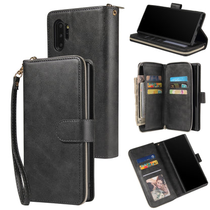 Zipper Wallet Bag Horizontal Flip PU Leather Case with Holder & 9 Card Slots & Wallet & Lanyard & Photo Frame, For Samsung Galaxy A51, For Samsung Galaxy A51 5G, For Samsung Galaxy A70, For Samsung Galaxy A71, For Samsung Galaxy A71 5G                 ...