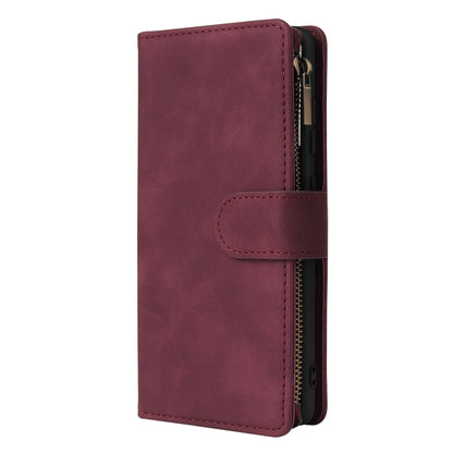 Zipper Wallet Bag Horizontal Flip PU Leather Case with Holder & 9 Card Slots & Wallet & Lanyard & Photo Frame, For Samsung Galaxy S20 FE 5G
