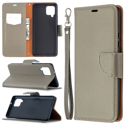 Litchi Texture Pure Color Horizontal Flip PU Leather Case with Holder & Card Slots & Wallet & Lanyard, For Samsung Galaxy A42 5G
