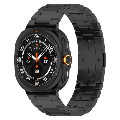 Integrated Three Beads  HW Buckle Titanium Alloy Watch Band, For Samsung Galaxy Watch8 / Watch8 Classic