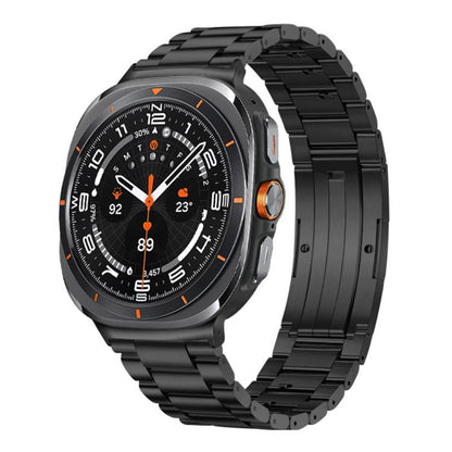 Detachable Three Beads HW Buckle Titanium Alloy Watch Band, For Samsung Galaxy Watch Ultra 47mm / Ultra 2025, For Samsung Galaxy Watch8 / Watch8 Classic
