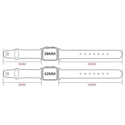 5 Pack xDfind Rivet Buckle Genuine Leather Watch Band, For Apple Watch 42 / 44 / 45 / 46 / 49mm, For Apple Watch 38 / 40 / 41 / S11 42mm