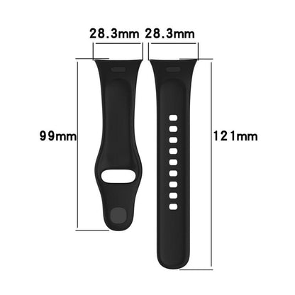 5 Pack xDfind Solid Color Silicone Watch Band, with Button, For Redmi Watch 3