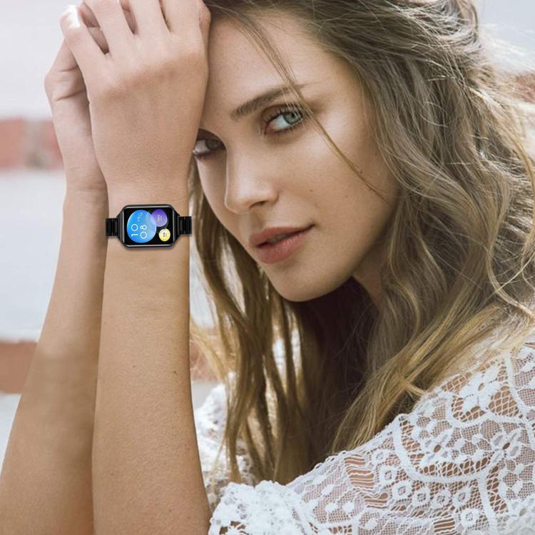 Slim Butterfly Buckle Metal Stainless Steel Watch Band, For Redmi Watch6/5/4/Xiaomi Band 9 Pro/8 Pro, For Xiaomi Smart Band 10 / 9 / 8