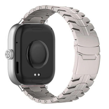 Split Safety Buckle Titanium Alloy Watch Band, For Redmi Watch6/5/4/Xiaomi Band 9 Pro/8 Pro