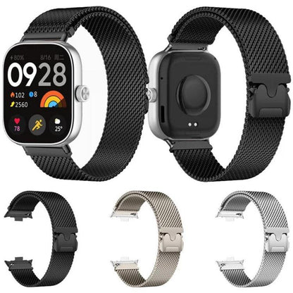 Magnetic Parachute Milanese Titanium Alloy Watch Band, For Redmi Watch6/5/4/Xiaomi Band 9 Pro/8 Pro