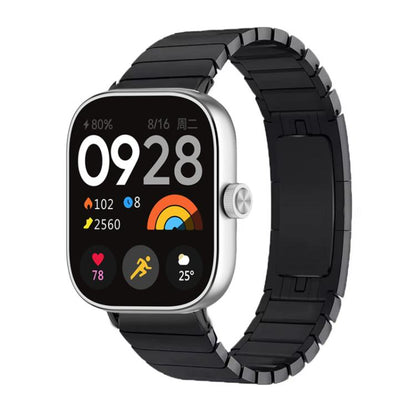 One Beads Dual-Press Butterfly Buckle Titanium Alloy Watch Band, For Xiaomi Band 10 Pro / Redmi Watch 6 / 5