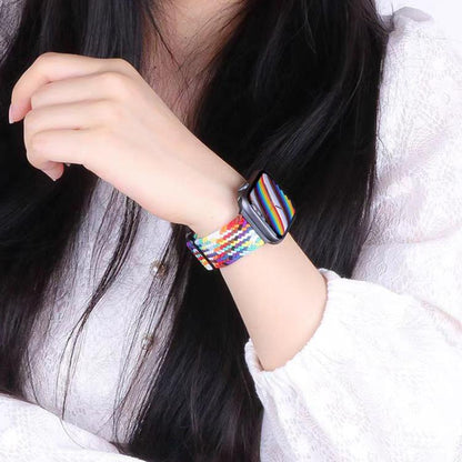 xDfind Sliding Buckle Nylon Braided Watch Band, For Apple Watch 42 / 44 / 45 / 46 / 49mm, For Apple Watch 38 / 40 / 41 / S11 42mm