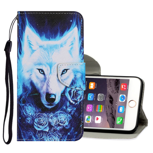 Coloured Drawing Pattern Horizontal Flip PU Leather Case with Holder & Card Slots & Wallet & Lanyard, For iPhone 8 & 7, For iPhone 11, For iPhone 11 Pro