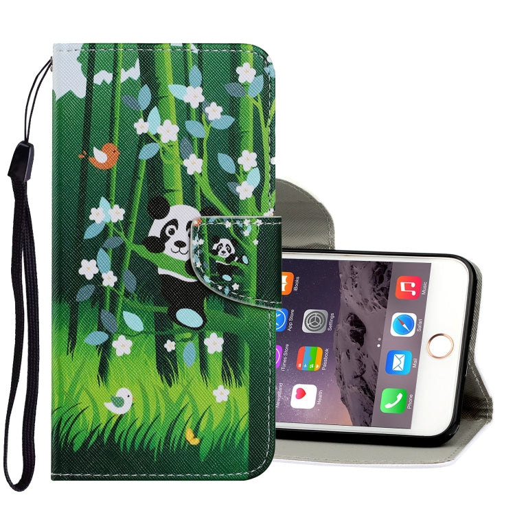Coloured Drawing Pattern Horizontal Flip PU Leather Case with Holder & Card Slots & Wallet & Lanyard, For iPhone 8 & 7, For iPhone 11, For iPhone 11 Pro