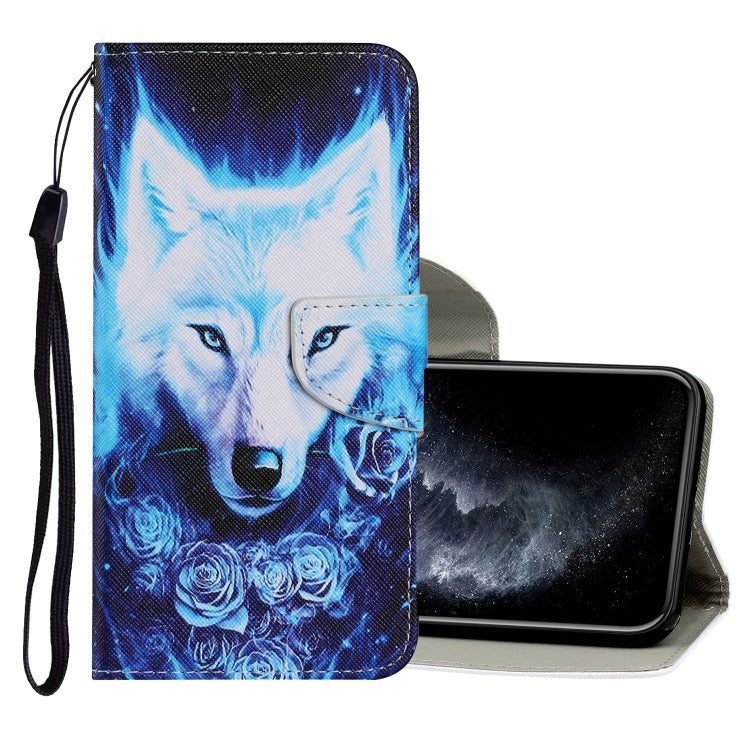 Coloured Drawing Pattern Horizontal Flip PU Leather Case with Holder & Card Slots & Wallet & Lanyard, For iPhone 8 & 7, For iPhone 11, For iPhone 11 Pro