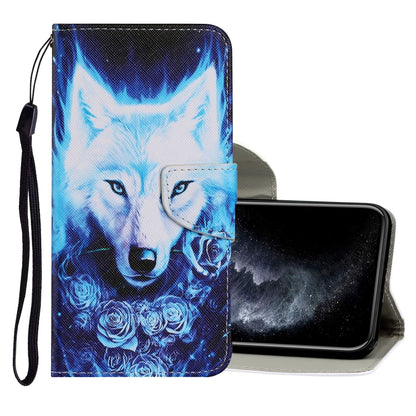 Coloured Drawing Pattern Horizontal Flip PU Leather Case with Holder & Card Slots & Wallet & Lanyard, For iPhone 8 & 7, For iPhone 11, For iPhone 11 Pro