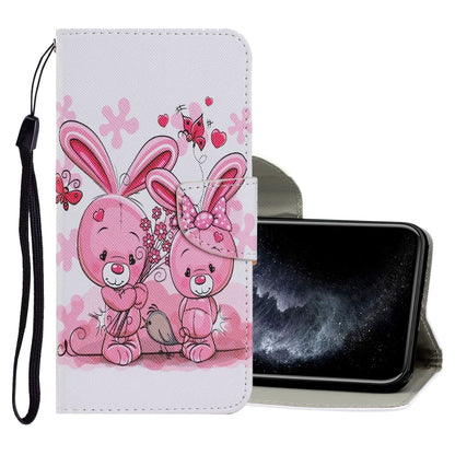 Coloured Drawing Pattern Horizontal Flip PU Leather Case with Holder & Card Slots & Wallet & Lanyard, For iPhone 8 & 7, For iPhone 11, For iPhone 11 Pro