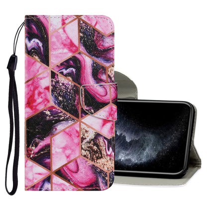 Coloured Drawing Pattern Horizontal Flip PU Leather Case with Holder & Card Slots & Wallet & Lanyard, For iPhone 8 & 7, For iPhone 11, For iPhone 11 Pro
