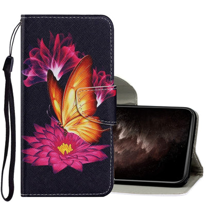 Coloured Drawing Pattern Horizontal Flip PU Leather Case with Holder & Card Slots & Wallet & Lanyard, For iPhone 11 Pro Max, For iPhone X / XS, For iPhone XR