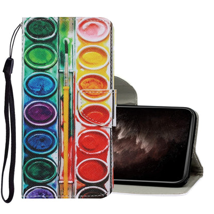Coloured Drawing Pattern Horizontal Flip PU Leather Case with Holder & Card Slots & Wallet & Lanyard, For iPhone 11 Pro Max, For iPhone X / XS, For iPhone XR